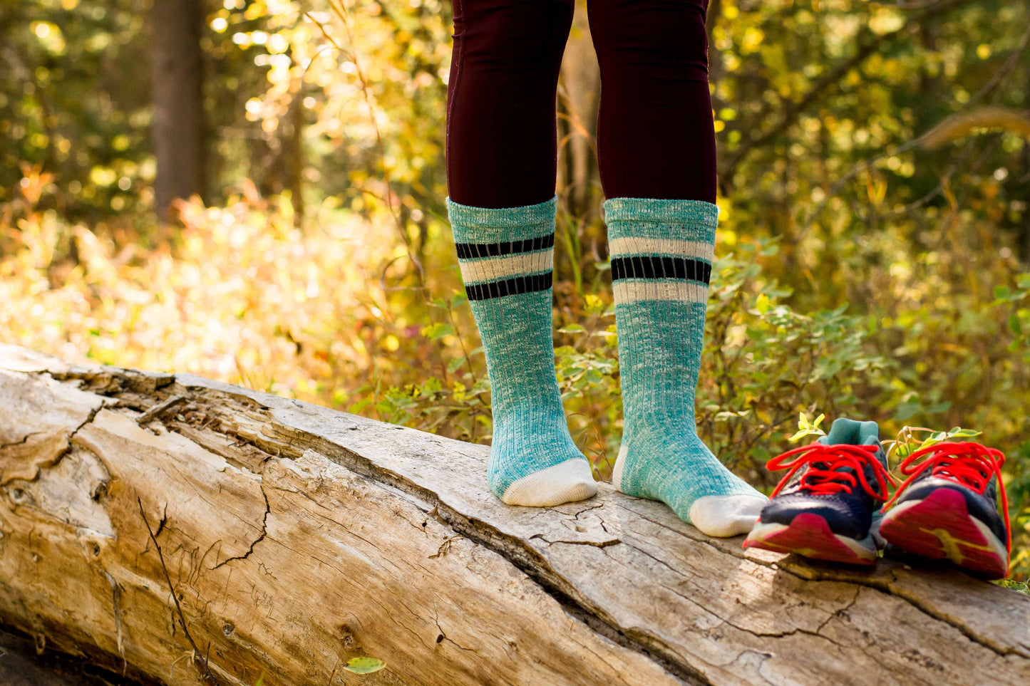 Women's Camp Socks | Lake Louise | Mismatched Socks