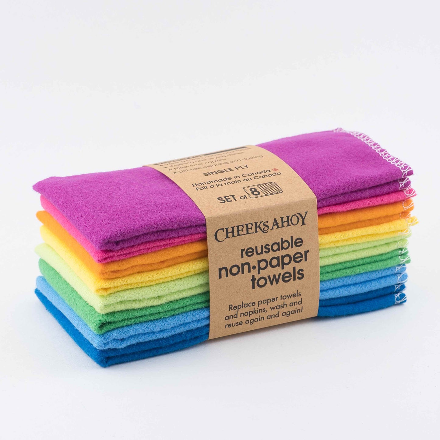 Organic Brushed Cotton Unpaper Towels