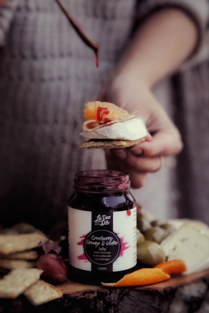 Cranberry Orange & Vodka Jelly