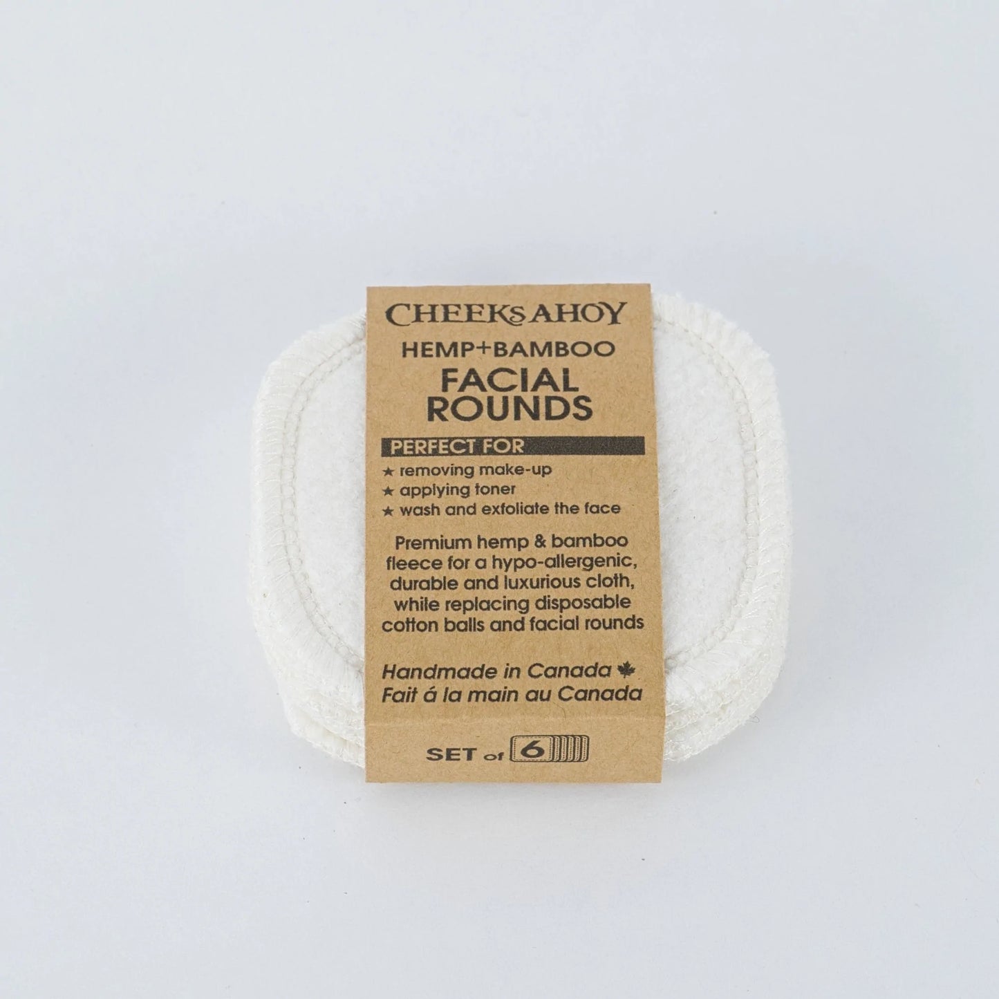 Hemp + Bamboo Facial Rounds