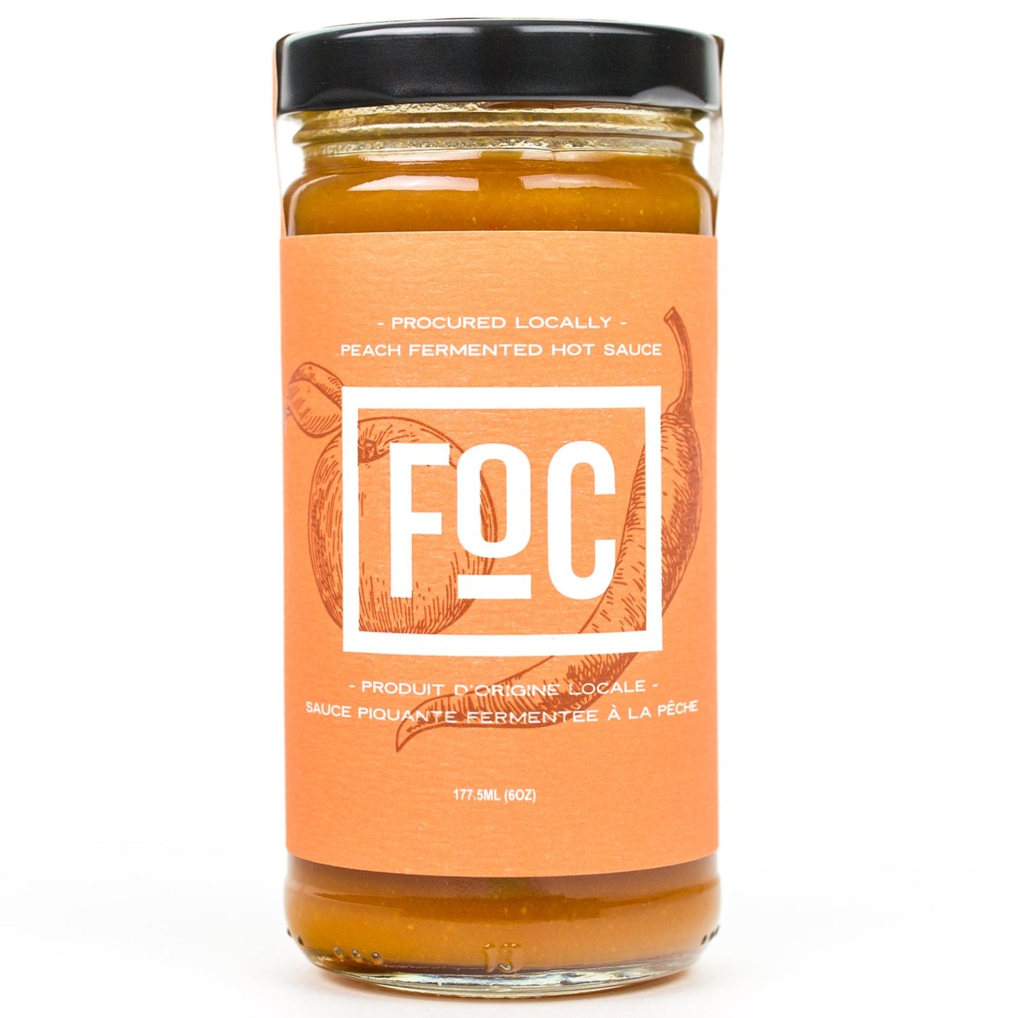 Peach Fermented Hot Sauce