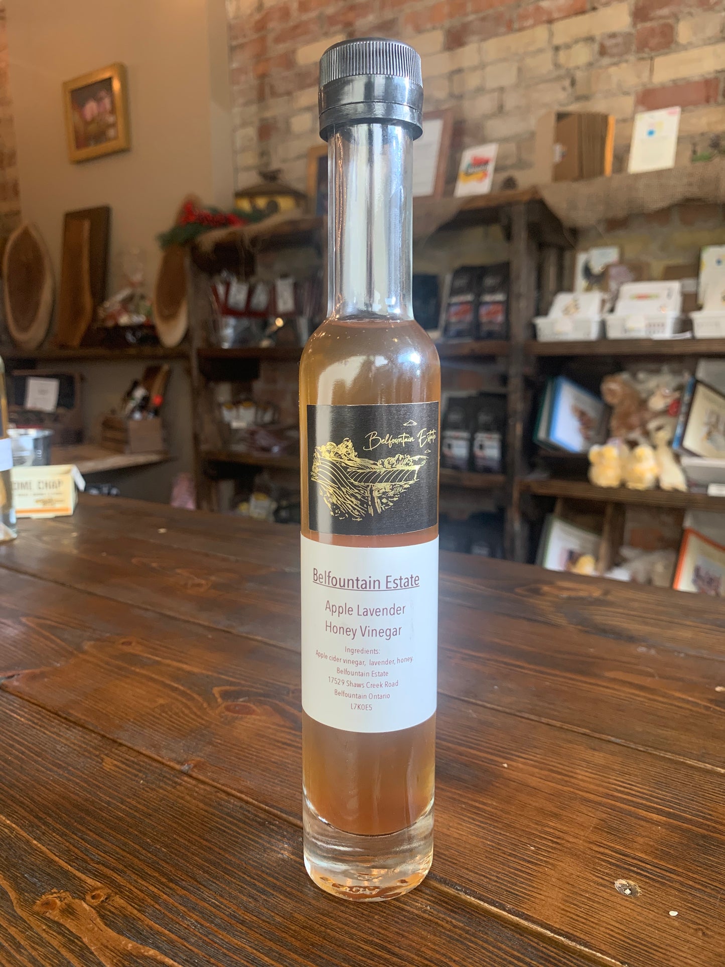 Apple Lavender Honey Vinegar