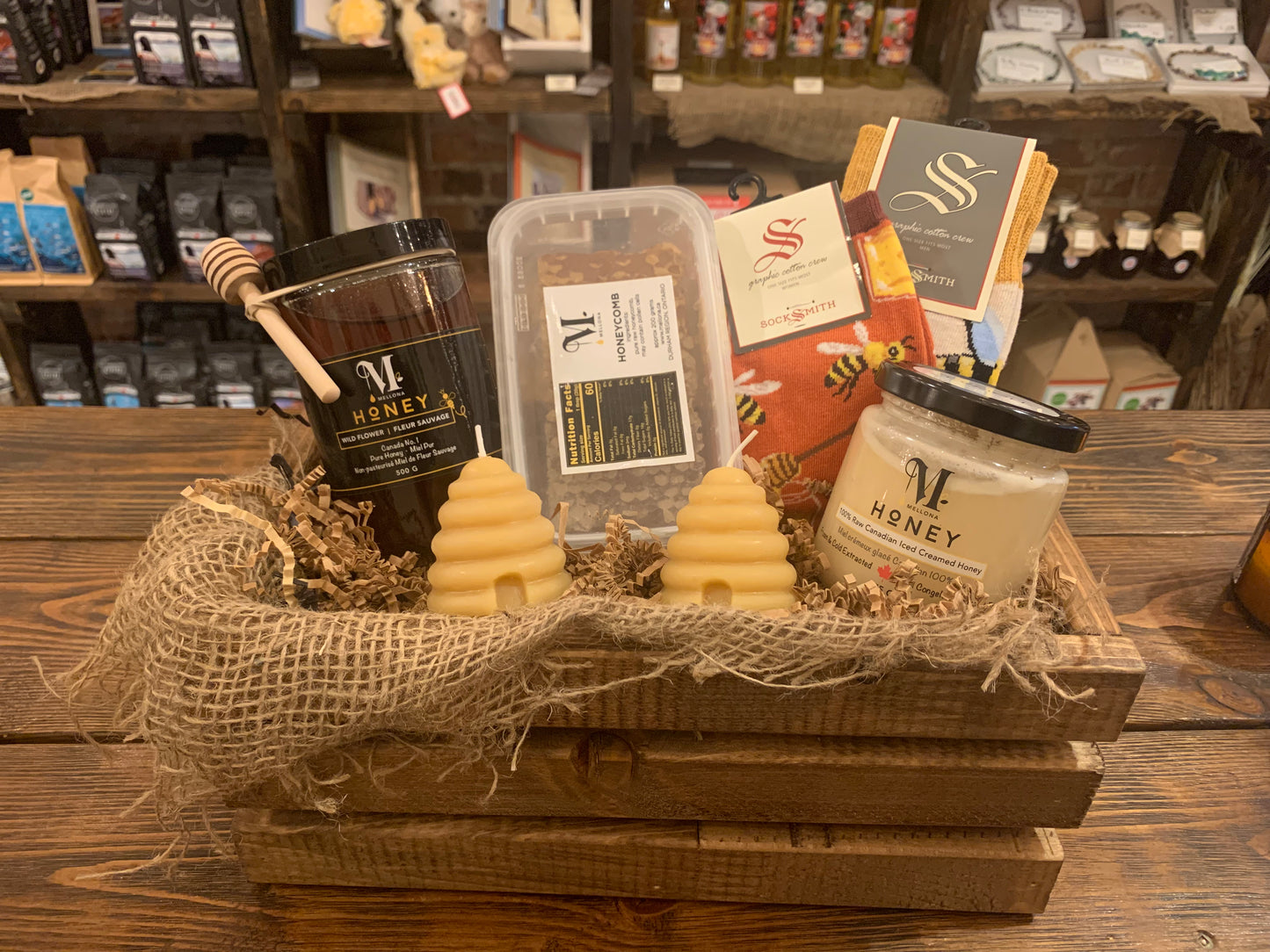 Feel the Buzz Gift Basket