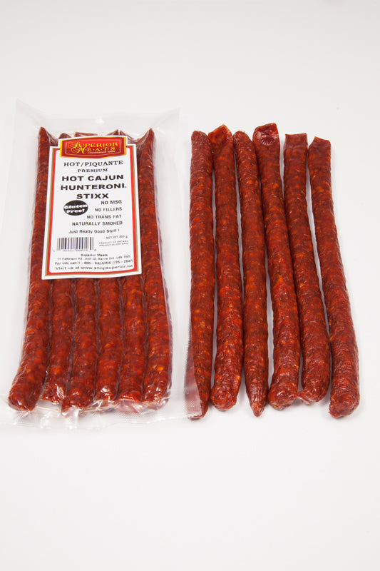 Premium Hot Cajun Hunteroni Stixx Hot