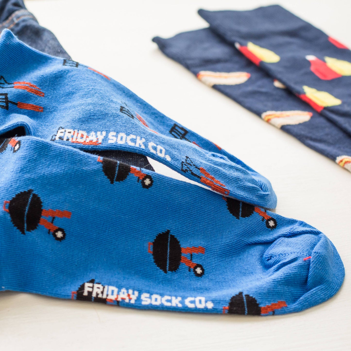 Men’s Socks | BBQ and Utensils | Dad Socks | Ethically Made