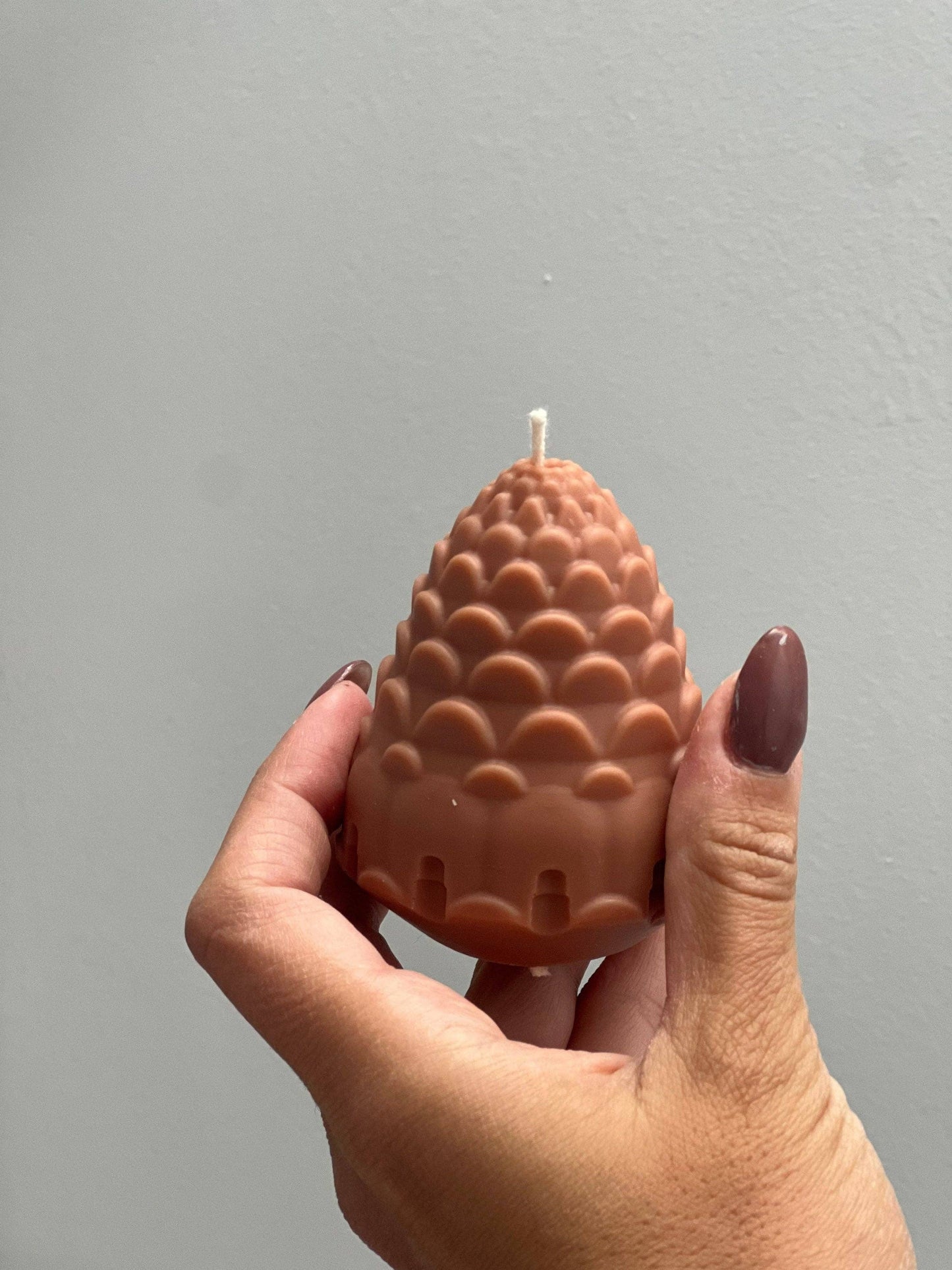 Pinecone candle, Christmas decor, soy wax candle, Christmas