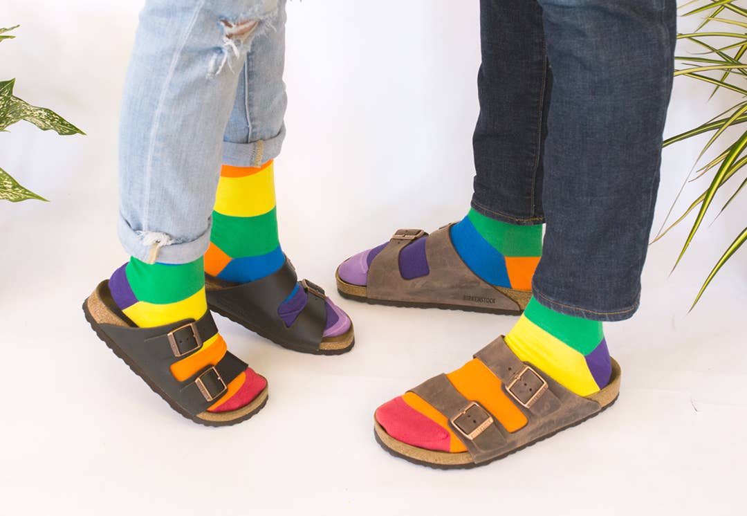 Men’s Socks | Love is Love | Pride | Rainbow | Colourful