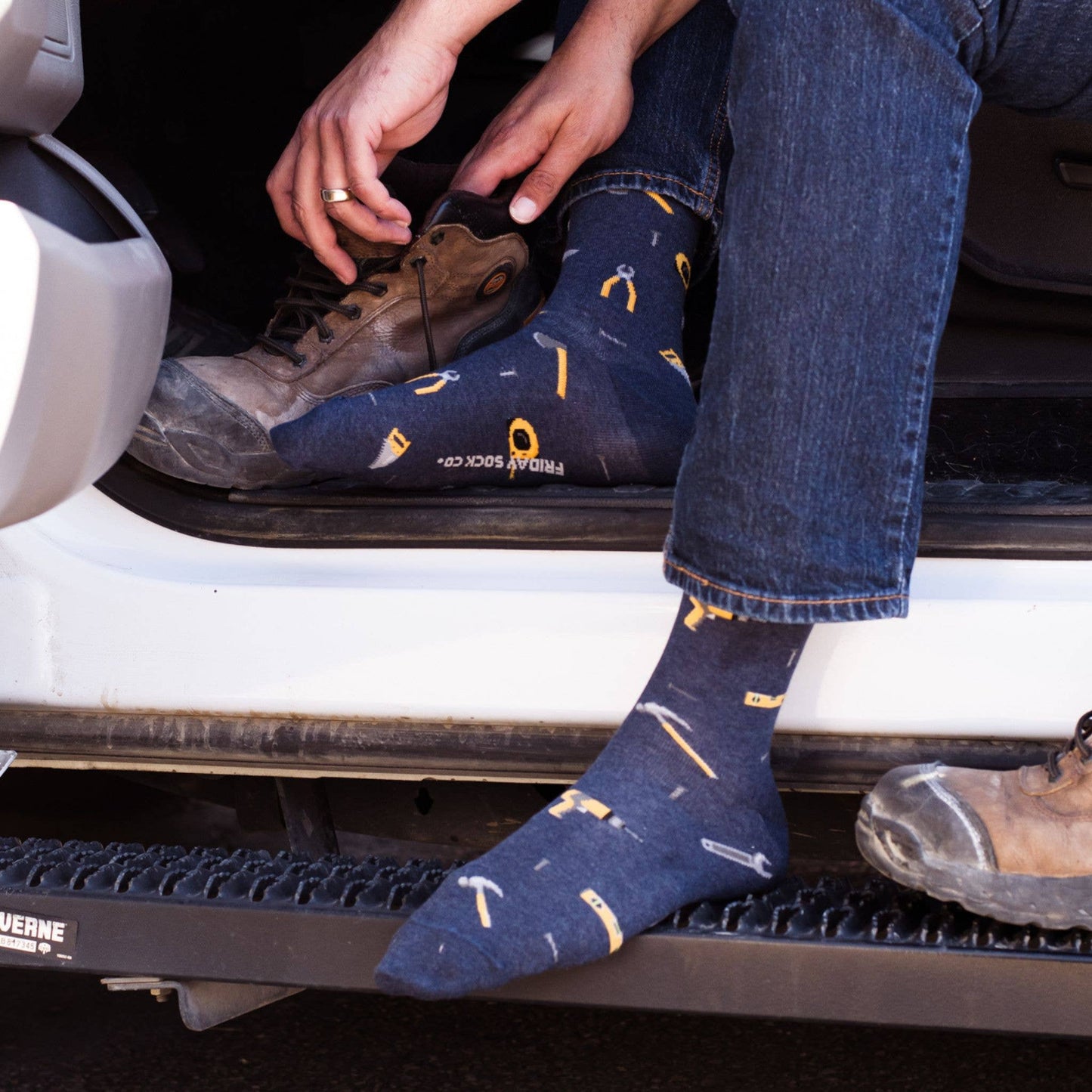 Men’s Socks | Construction | Handyman | Ethical | Mismatched
