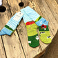 Men's Socks | Barnyard Scene | Farm Animals | Made in Italy