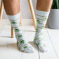 Men's Socks | Pothos Plant Socks | Epipremnum Aureum