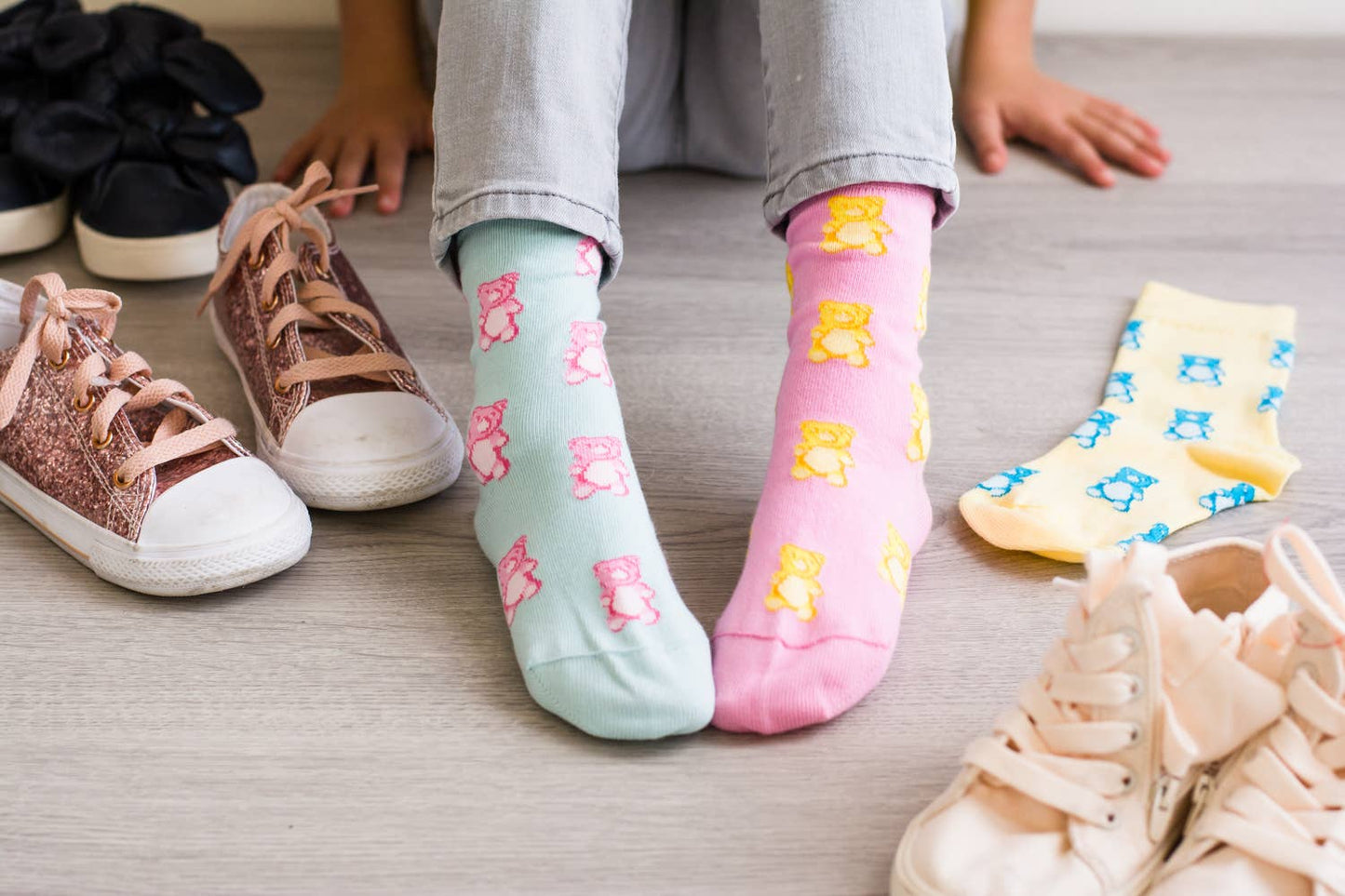 Kid’s Socks | Gummy Bears | Mismatched | Candy