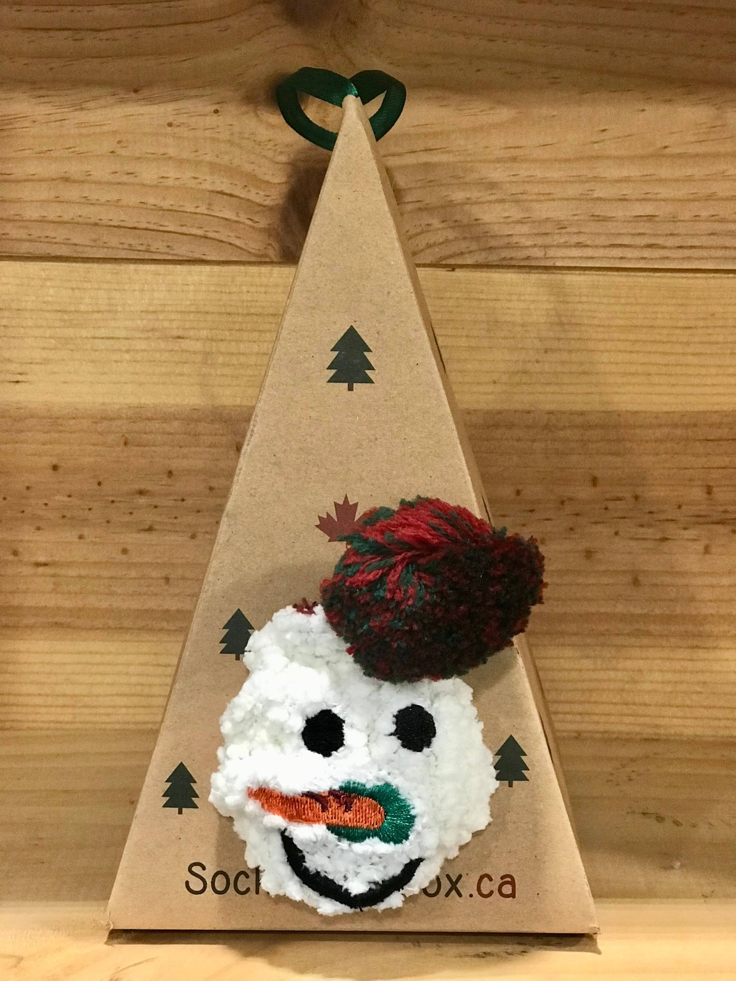 Snowman Christmas Socks in a Box