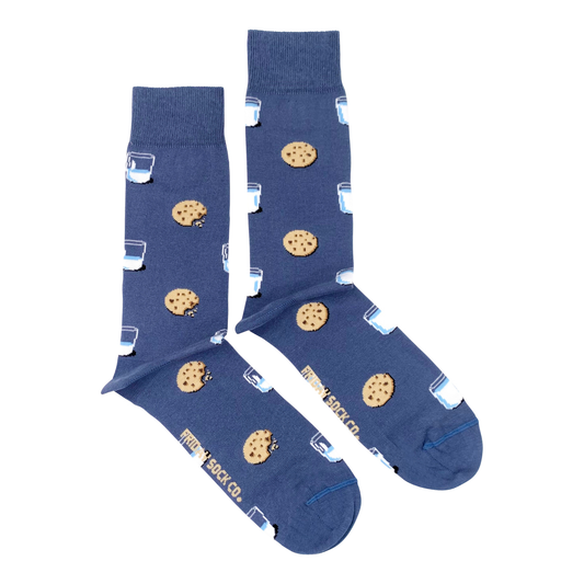 Men’s Socks | Milk & Cookies | Baking | Fun | Eco-friendly