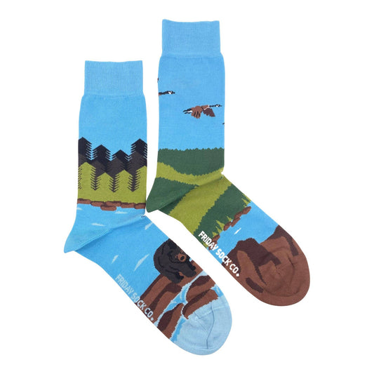 Men's Socks | Landscape | Canadian Shield | Mismatched