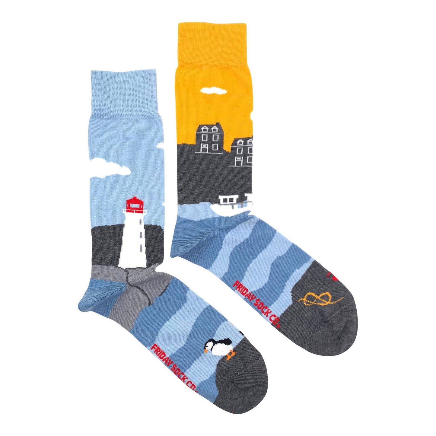Men's Socks | Canadian Landscape | East Coast | Mismatched