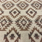 Diamond Print In Light Earthy Tones Blanket Throw